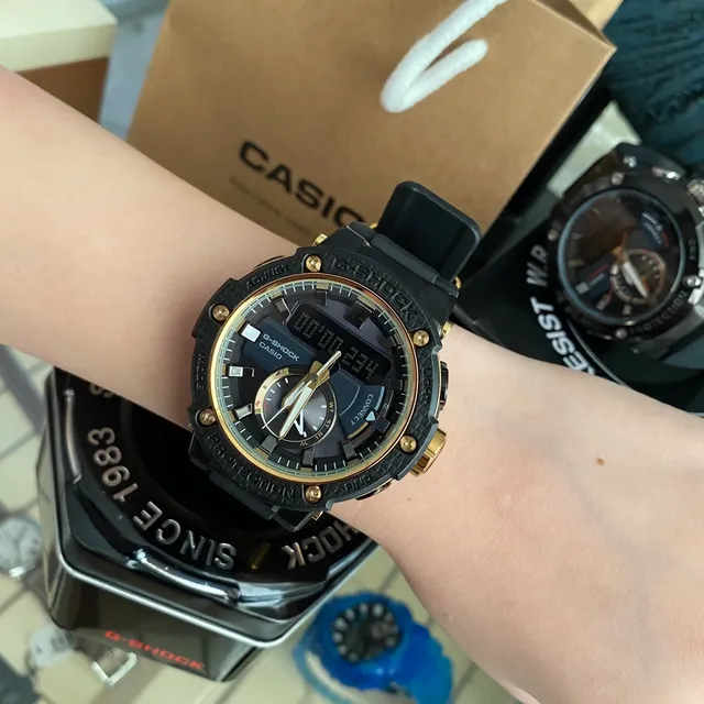 Casio G-Shock Black Gold Rugged Analog-Digital Watch 6