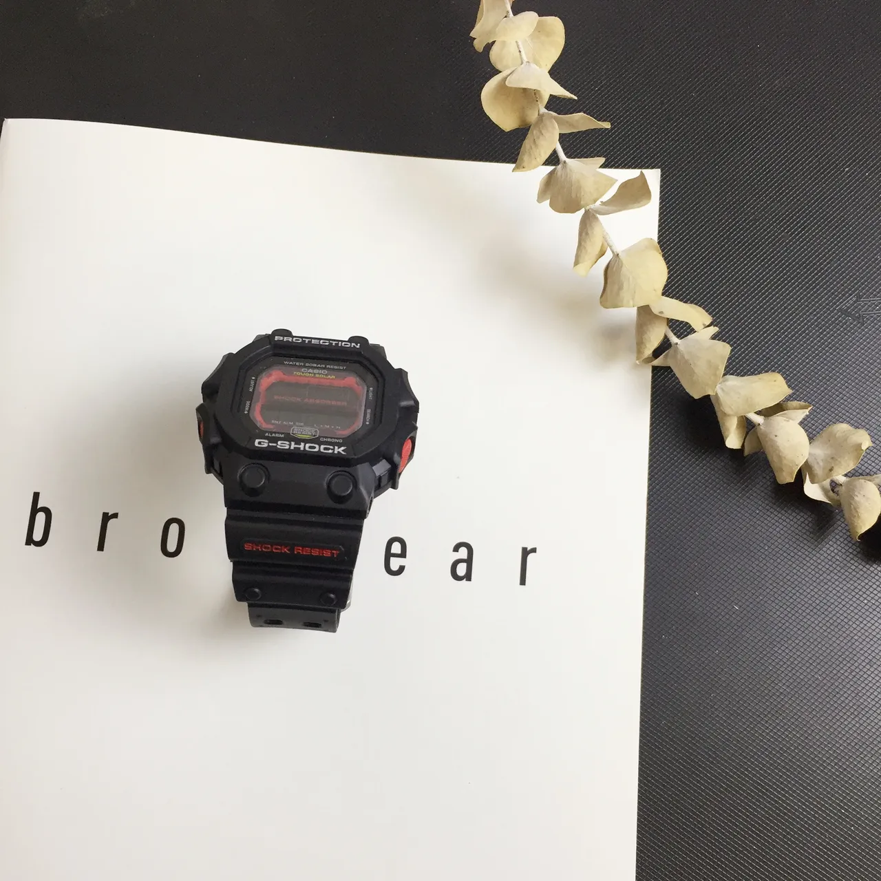 Casio G-Shock DW-5600 Noir et Rouge Montre Sportive 2