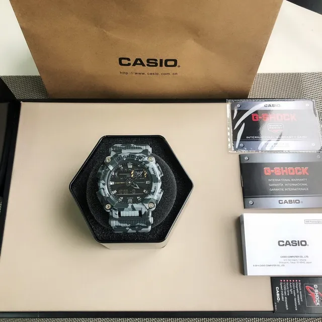 Casio G-Shock GA-100 Camouflage Sports Watch 6