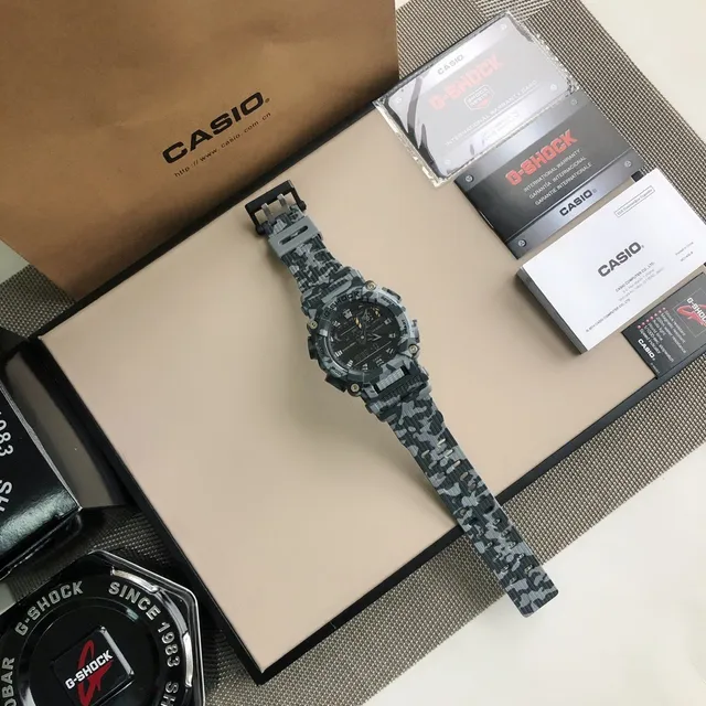 Casio G-Shock GA-100 Camouflage Sports Watch 9