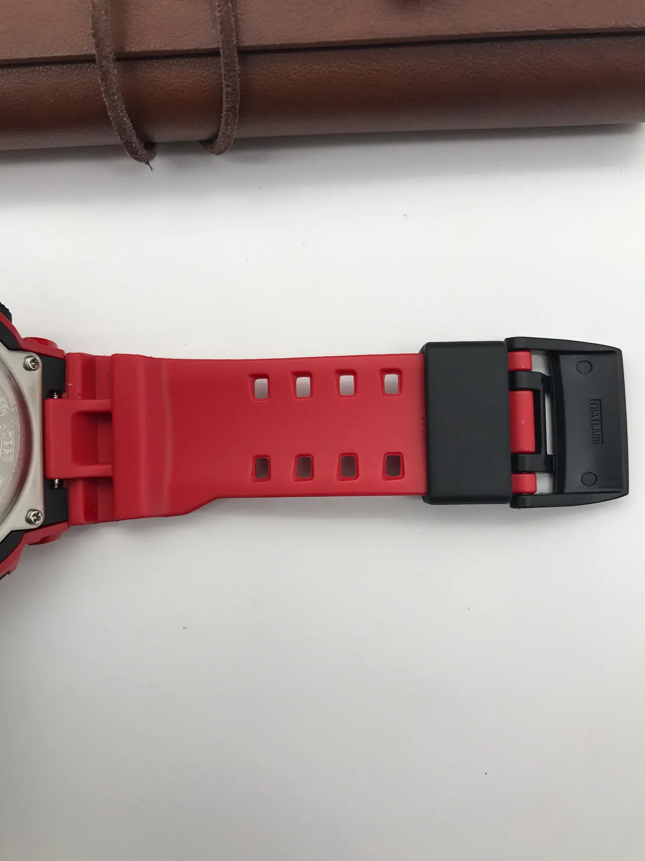 Casio G-Shock GA-2100 Reloj deportivo de resina roja 6
