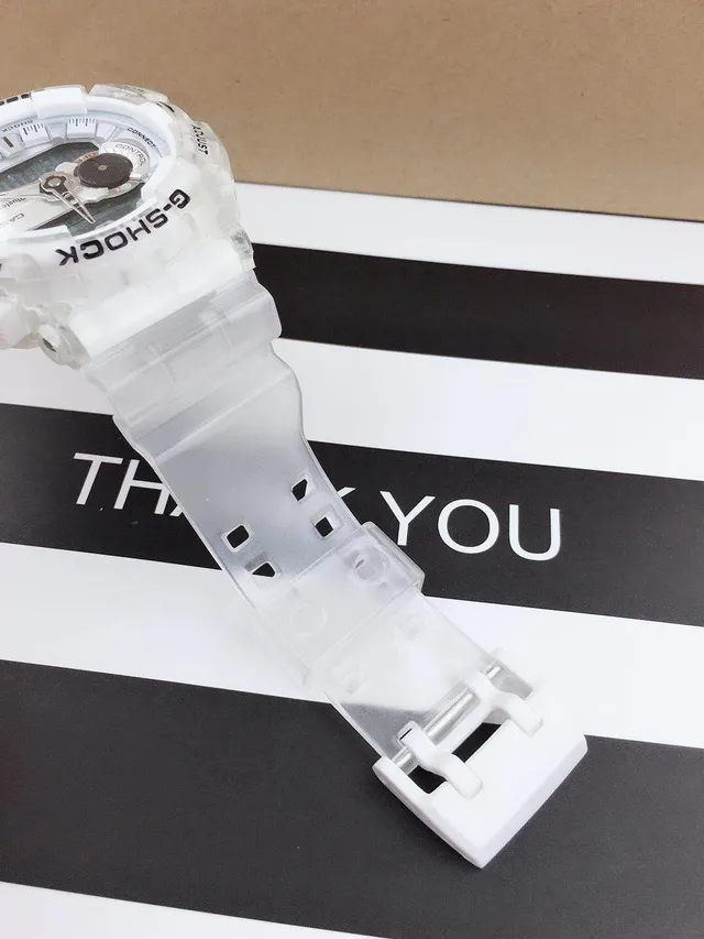 Casio G-Shock GA-B2100 Translucent White Sports Watch 4