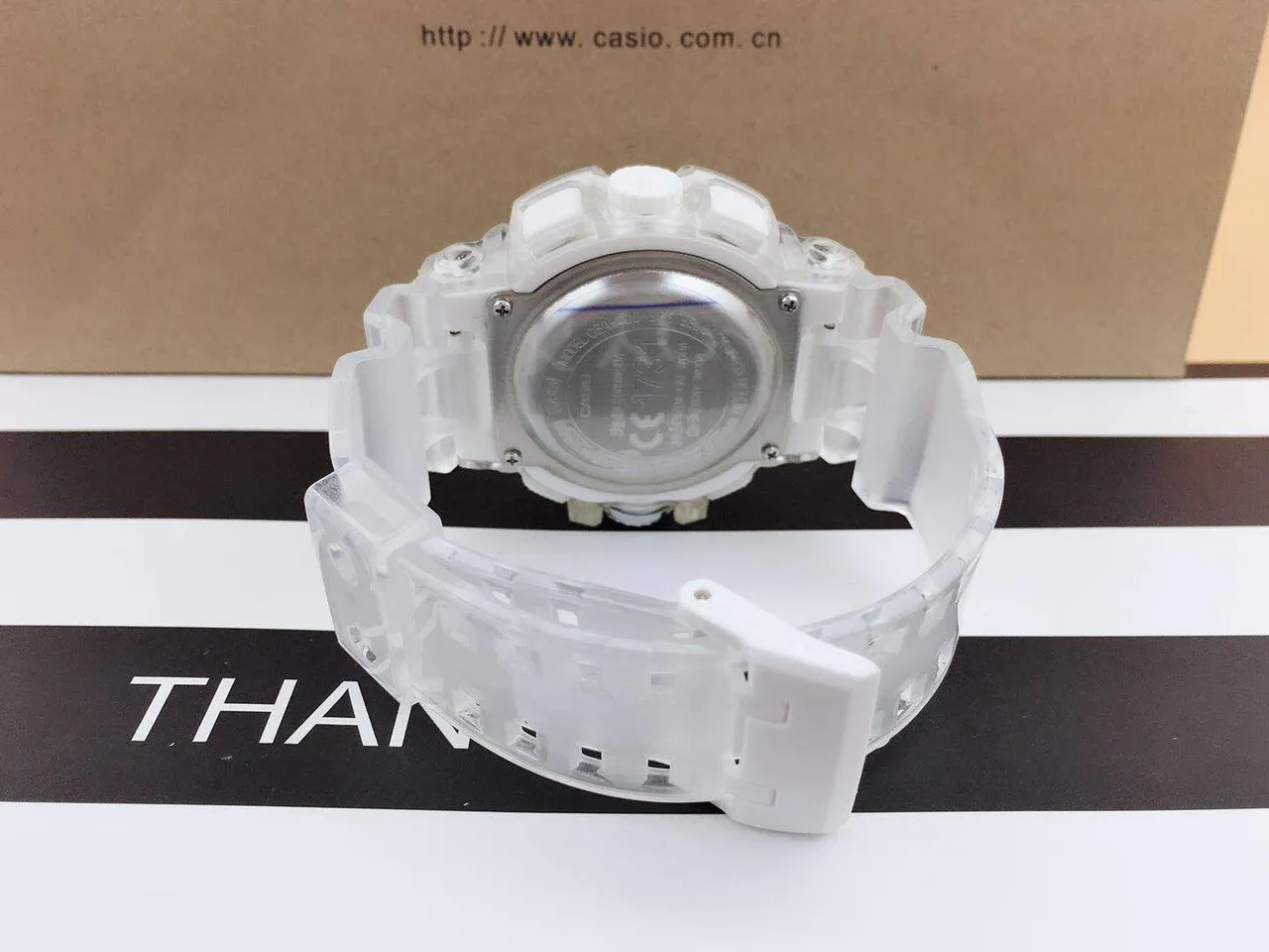 Casio G-Shock GA-B2100 Translucent White Sports Watch 6