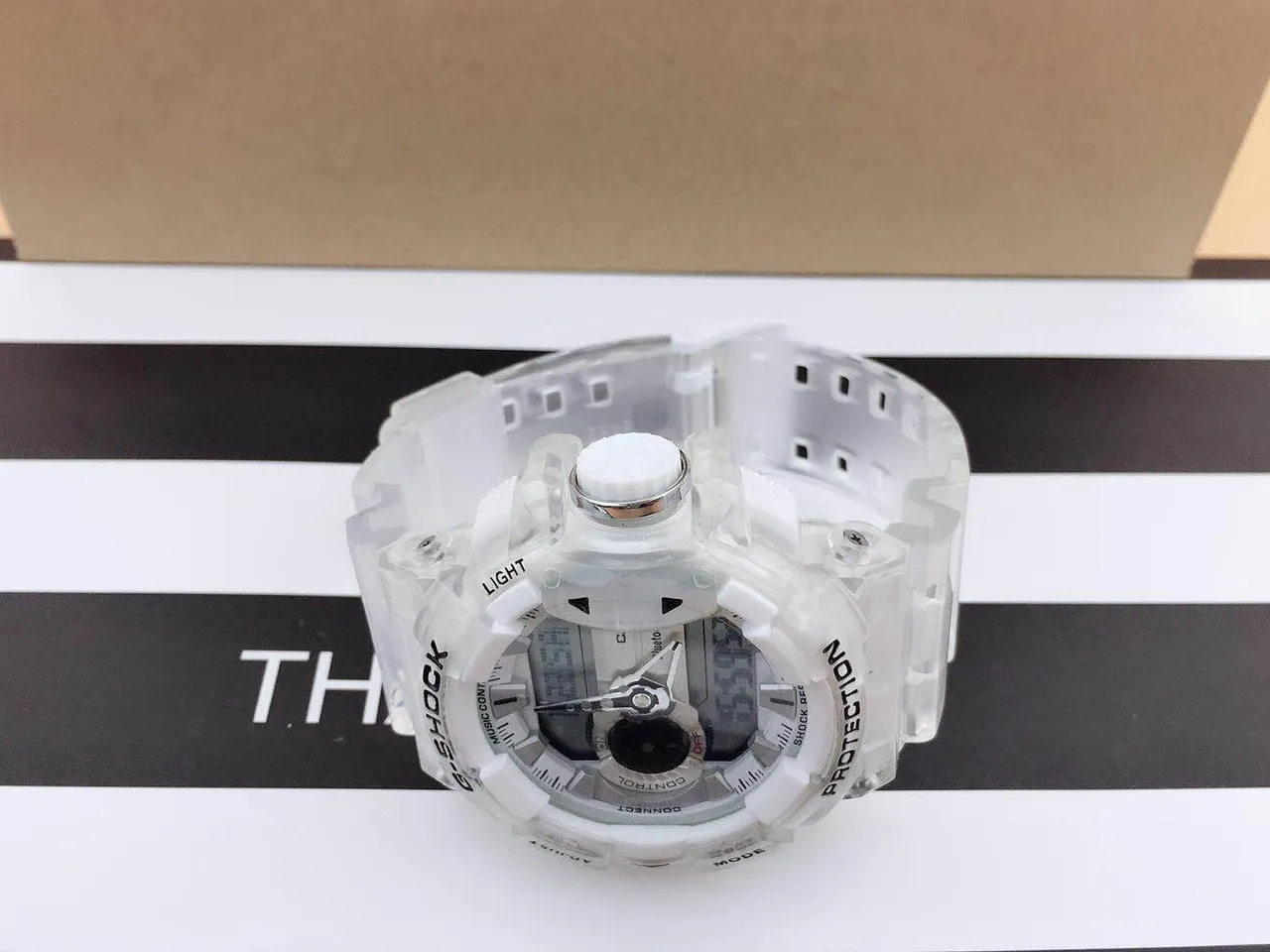 Casio G-Shock GA-B2100 Translucent White Sports Watch 7