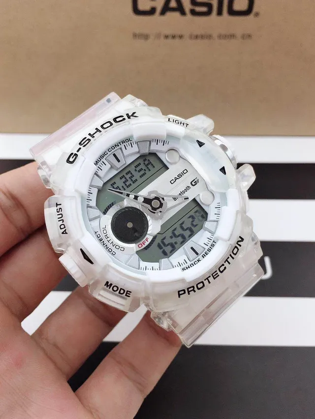 Casio G-Shock GA-B2100 Translucent White Sports Watch 8