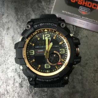 Casio G-Shock Mudmaster Black and Gold Sports Watch