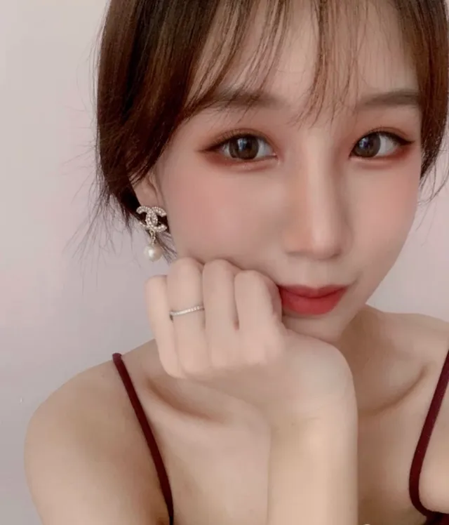 Chanel CC Pearl Crystal Drop Earrings 2