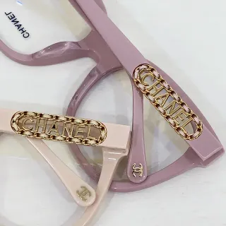 Chanel Chain-Link Acetate Optical Glasses