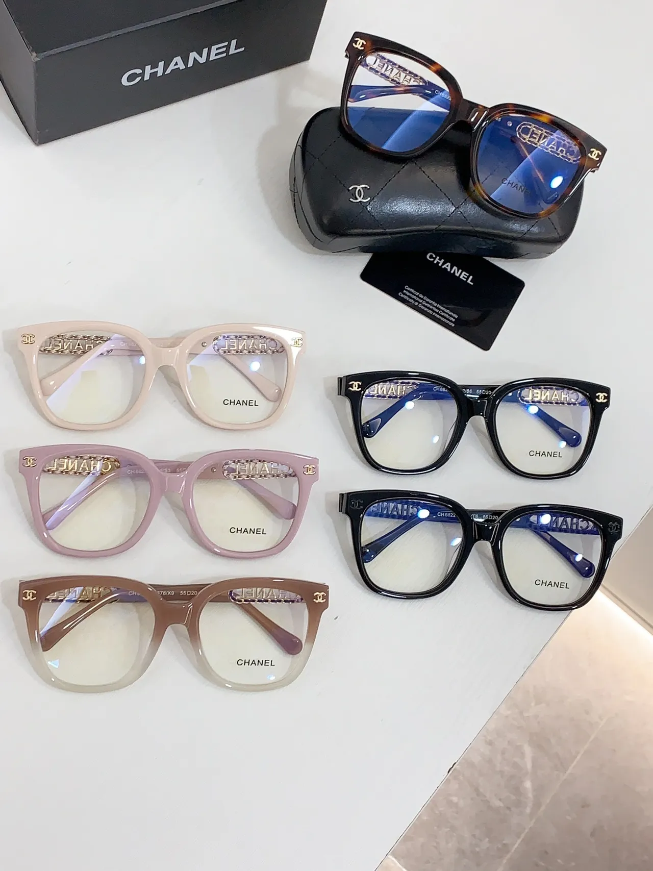 Chanel Chain-Link Acetate Optical Glasses 3
