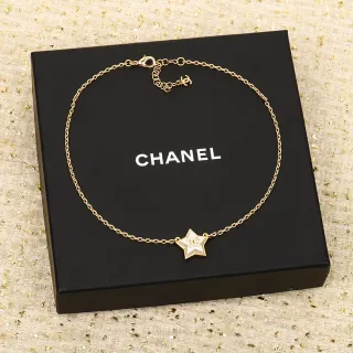 Chanel स्टार पेंडेंट गोल्ड-टोन नेकलेस