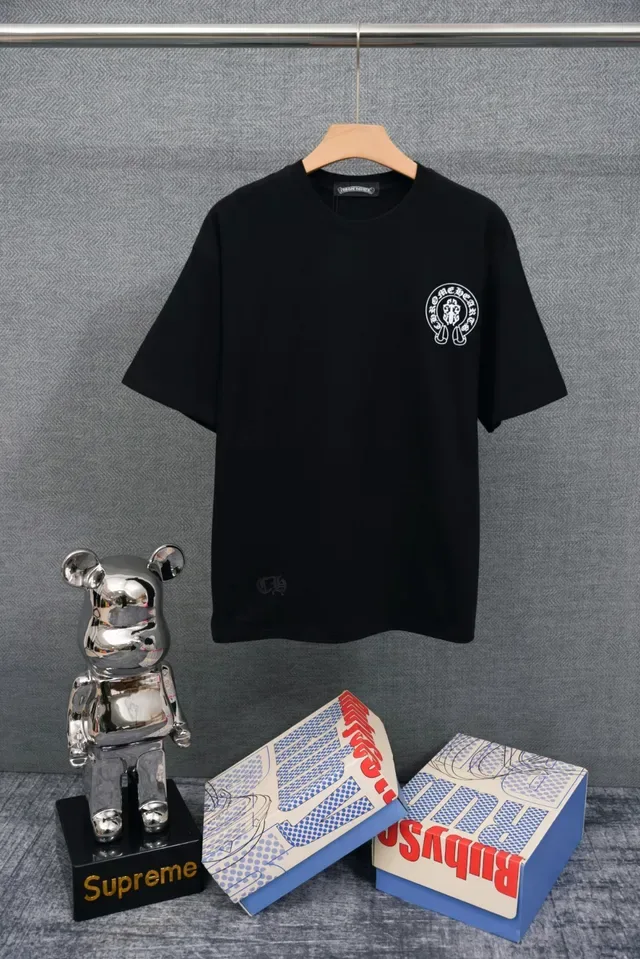 Chrome Hearts Flag Print Black T-Shirt 4
