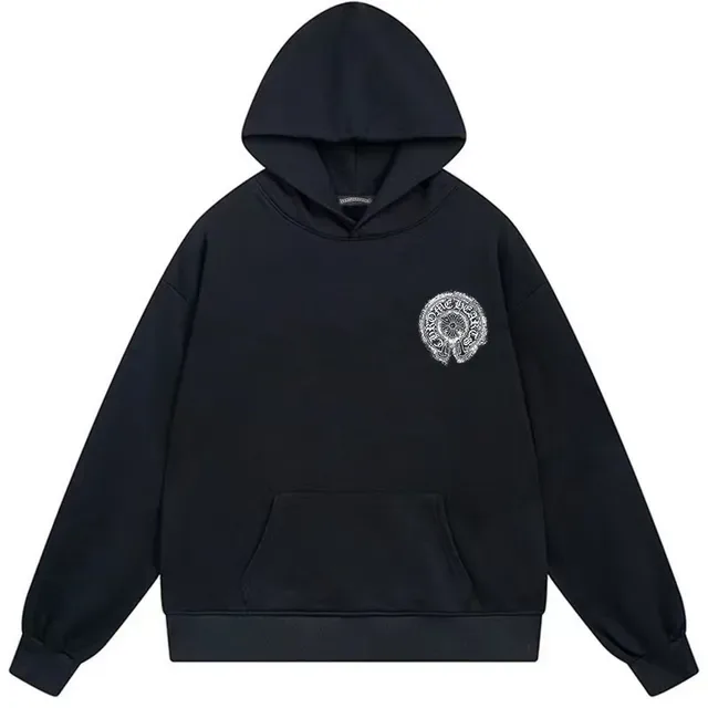 Chrome Hearts Graphic Back Black Hoodie 4