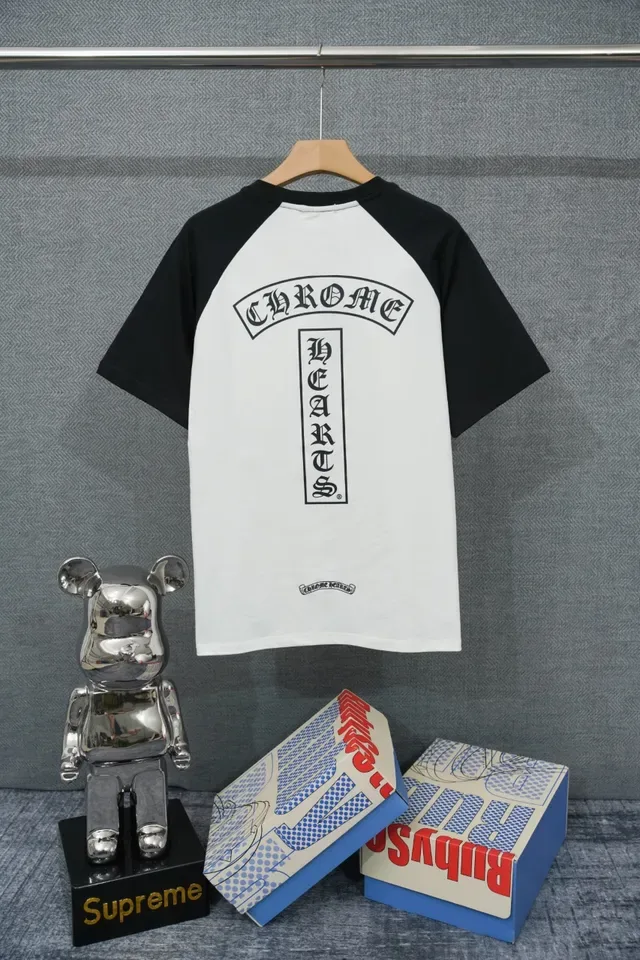 Chrome Hearts Raglan Sleeve Contrast Logo T-Shirt 2
