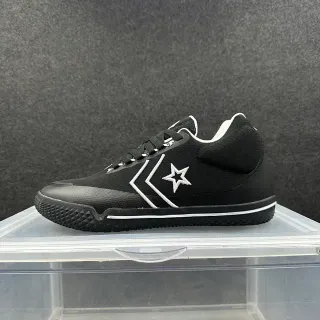 Converse Star Chevron Black and White Lifestyle Sneakers