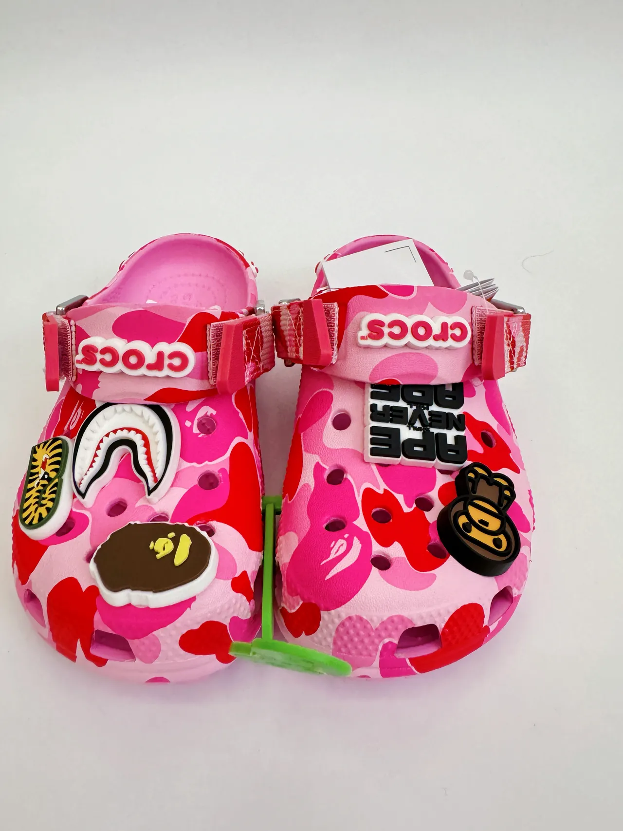 Crocs Classic Clog Black Gray Camo Kids Clogs 10