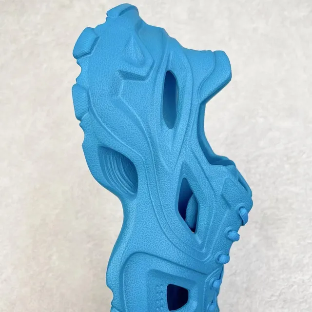 Crocs sabots classiques bleu mousse moulée sabots 5