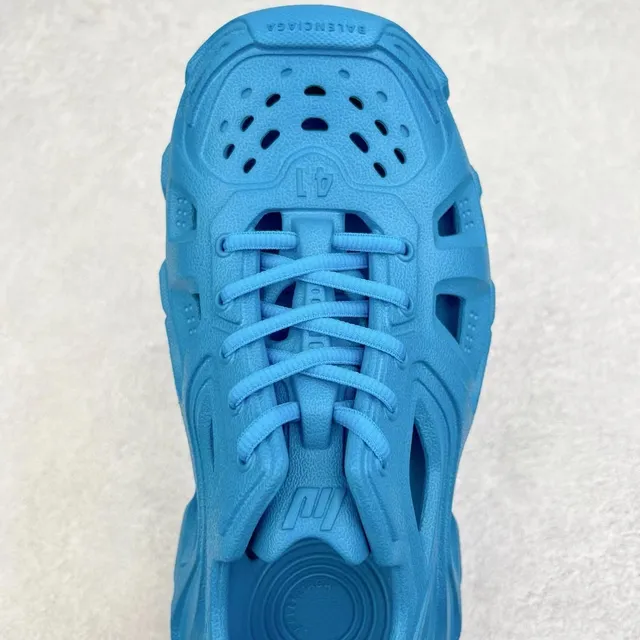 Crocs sabots classiques bleu mousse moulée sabots 7
