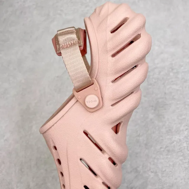 Crocs Echo Clog Pale Pink Molded Foam Clog 4