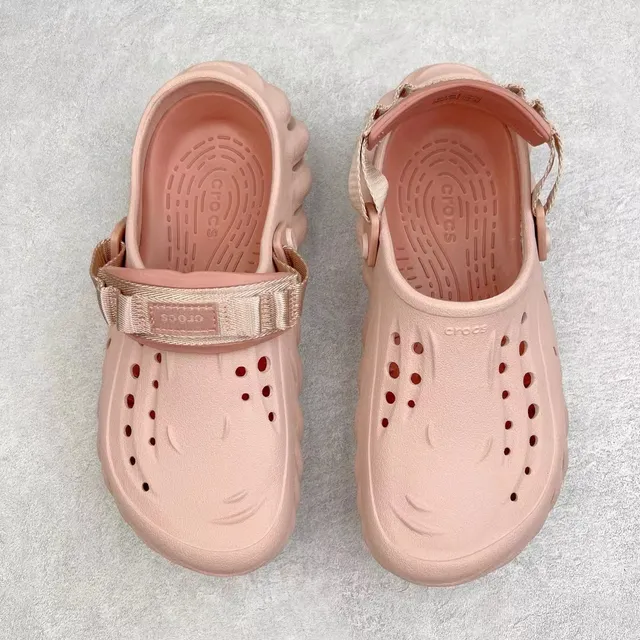 Crocs Echo Clog Pale Pink Molded Foam Clog 9