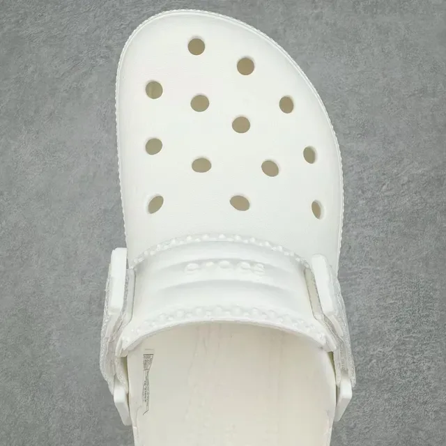 Crocs Echo Clog White and Black Clogs 7