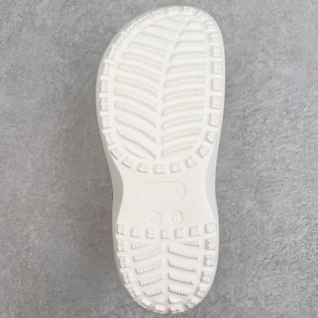 Crocs Echo Clog كلوج أبيض منصة رغوة مبلورة 2