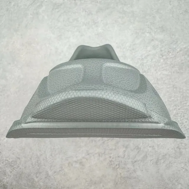 Crocs رمادي رغوة مطبوغة فتحات مهوية زق 3