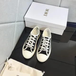 Dior B23 Black and White Canvas Lifestyle Sneakers