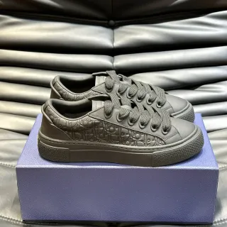 Dior B23 Monochrome Embossed Monogram Lifestyle Sneakers