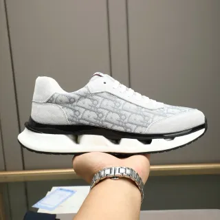Dior B23 Monogram Suede Lifestyle Sneakers