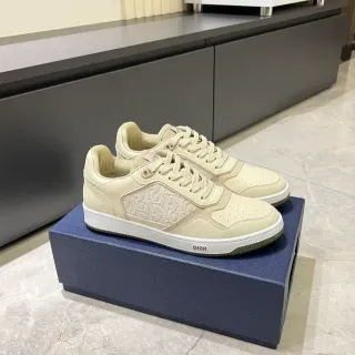 Dior B23 Off-White Leather Lifestyle Sneakers