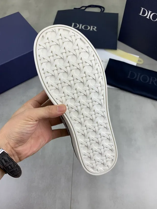 Dior B23 Sneakers Lifestyle Slip-On à impression graphique 2