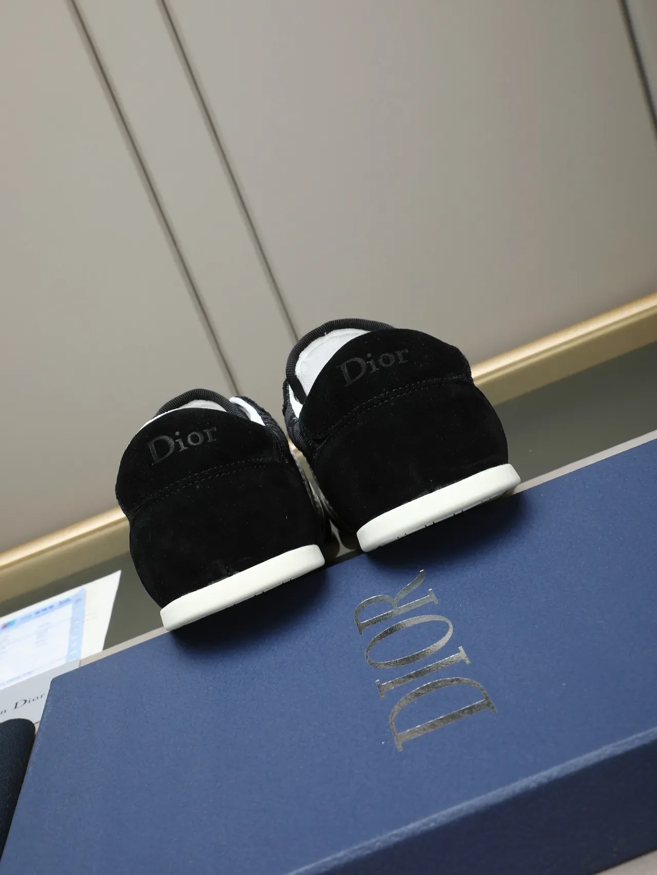 Sneakers Lifestyle Dior B23-Style Low-Top Suede et Jacquard 3