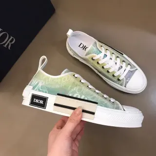 Dior B23 Translucent Gradient Canvas Sneakers