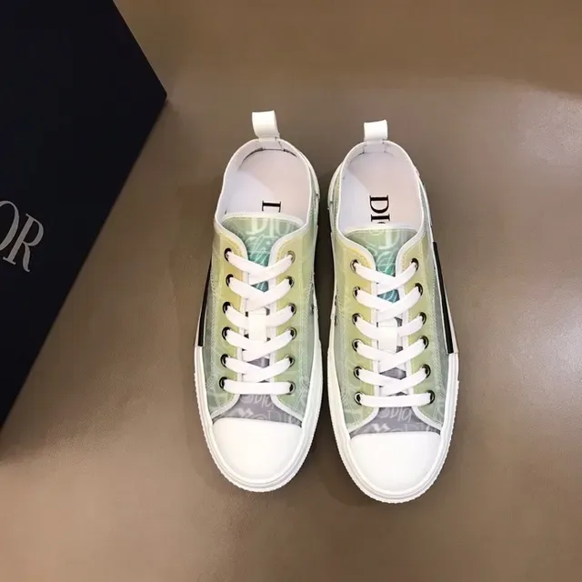Dior B23 Translucent Gradient Canvas Sneakers 3