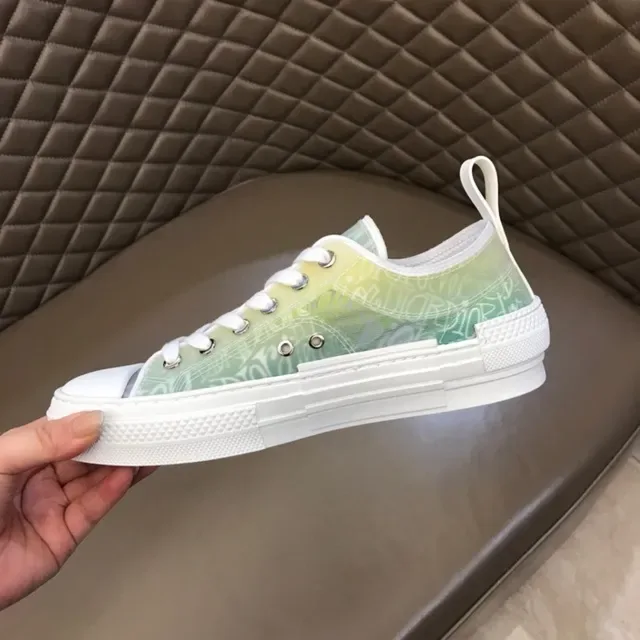 Dior B23 Translucent Gradient Canvas Sneakers 6
