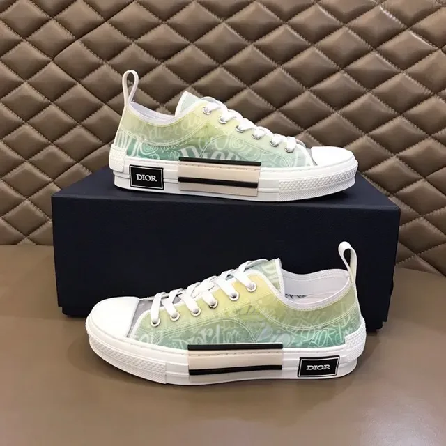 Dior B23 Translucent Gradient Canvas Sneakers 8