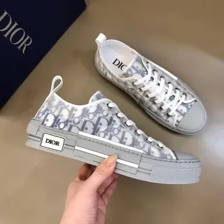 Dior B23 Transparent Monogram Gray Lifestyle Sneakers