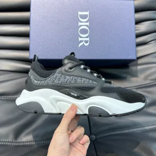 Dior B27 Black and White Chunky Sneakers