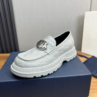Dior B27 Quilted Gray Loafer
