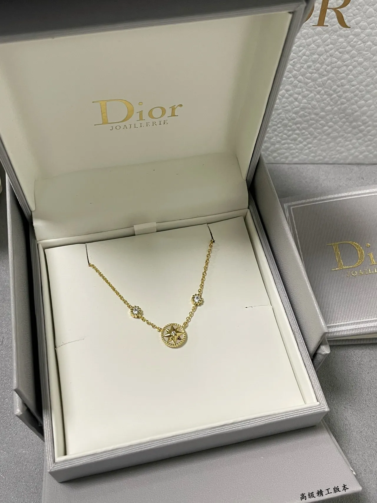 Dior Rose des Vents Compass Rose Pendant Necklace 6