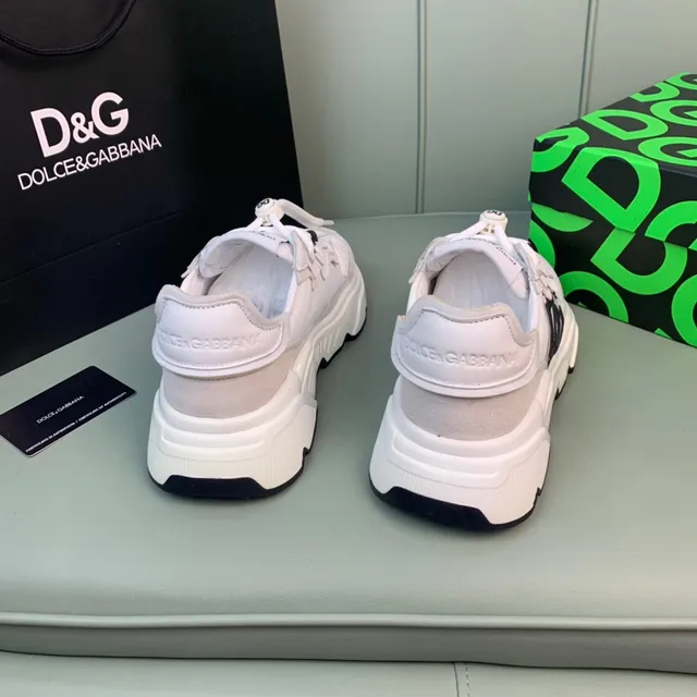 Dolce & Gabbana Track Trainer White Black Chunky Sneakers 3