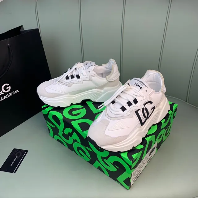 Dolce & Gabbana Track Trainer White Black Chunky Sneakers 7