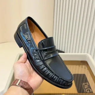Dolce & Gabbana Penny Loafer Patent Black Loafers