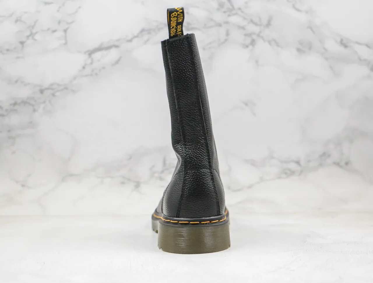 Dr. Martens 1460 Black Pebbled Leather 8-Eyelet Martin Boot 3