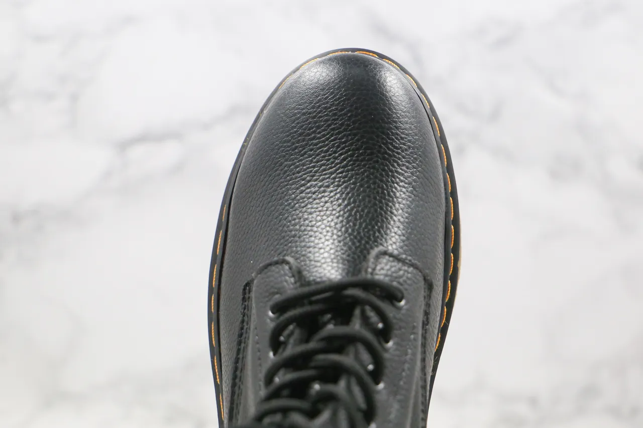 Dr. Martens 1460 Black Pebbled Leather 8-Eyelet Martin Boot 4
