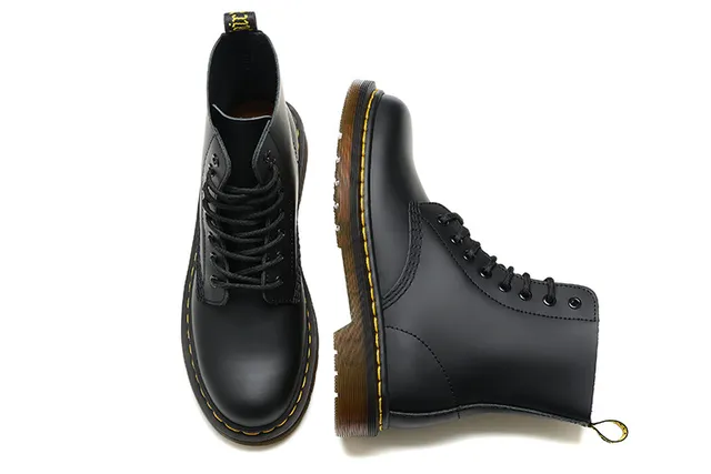 Dr. Martens 1460 Black Smooth Leather Martin Boot 2