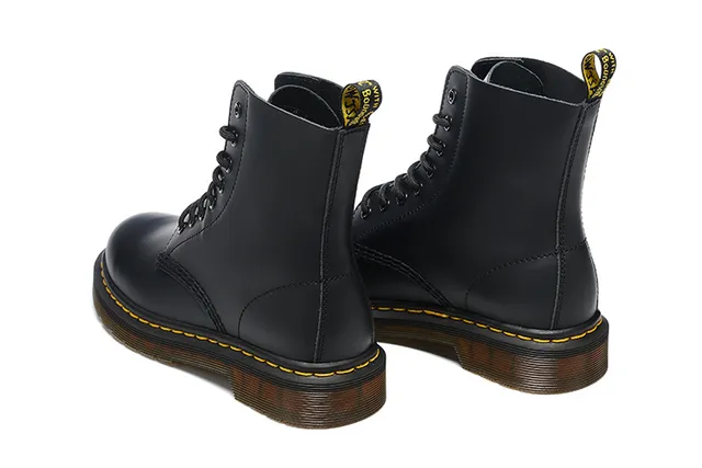 Dr. Martens 1460 Black Smooth Leather Martin Boot 3