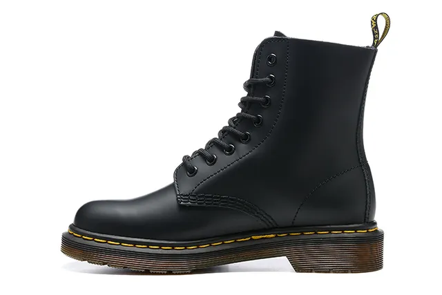 Dr. Martens 1460 Black Smooth Leather Martin Boot 5