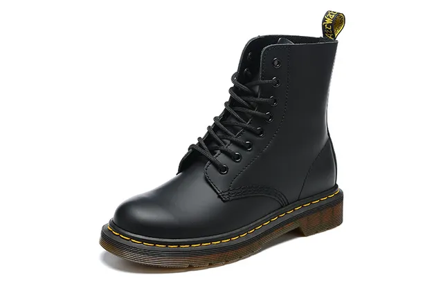 Dr. Martens 1460 Black Smooth Leather Martin Boot 6