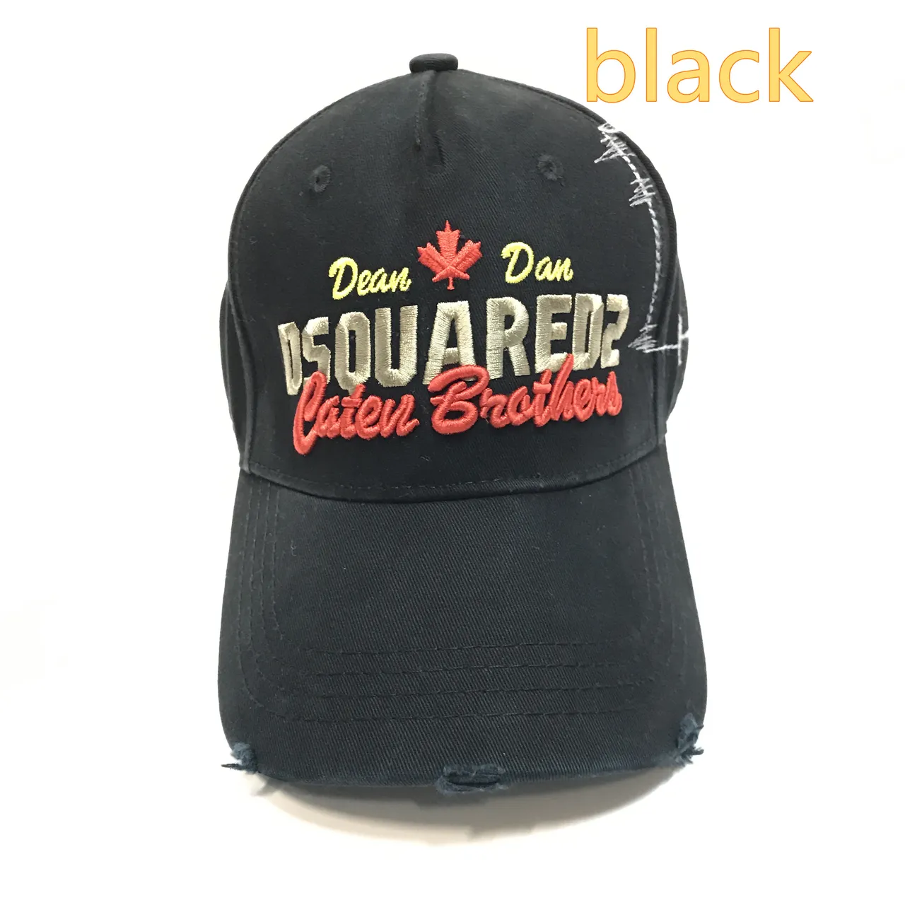 Dsquared2 Dean Dan Caten Brothers Distressed Navy Baseball Cap 2